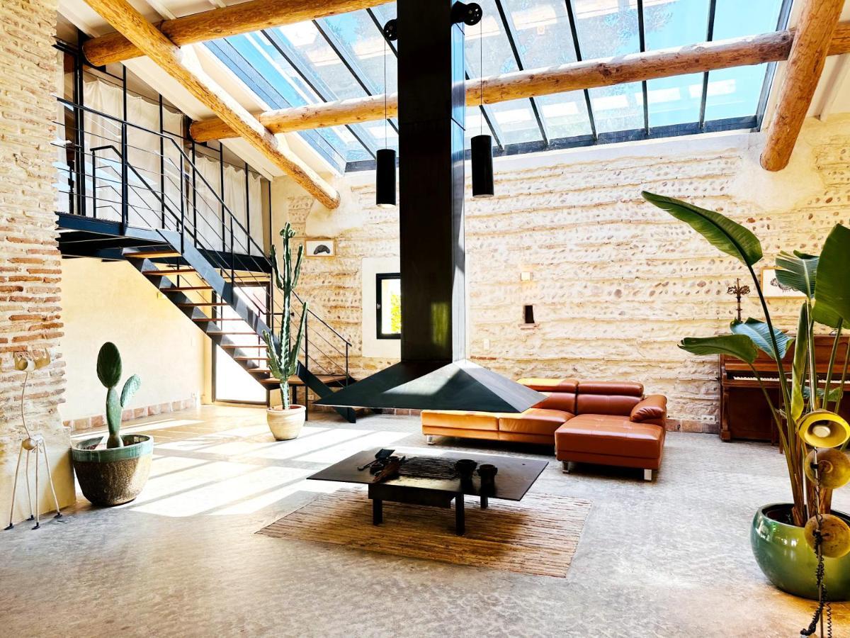 Magnifique Loft - Piscine - Tennis - Babyfoot นีมส์ ภายนอก รูปภาพ