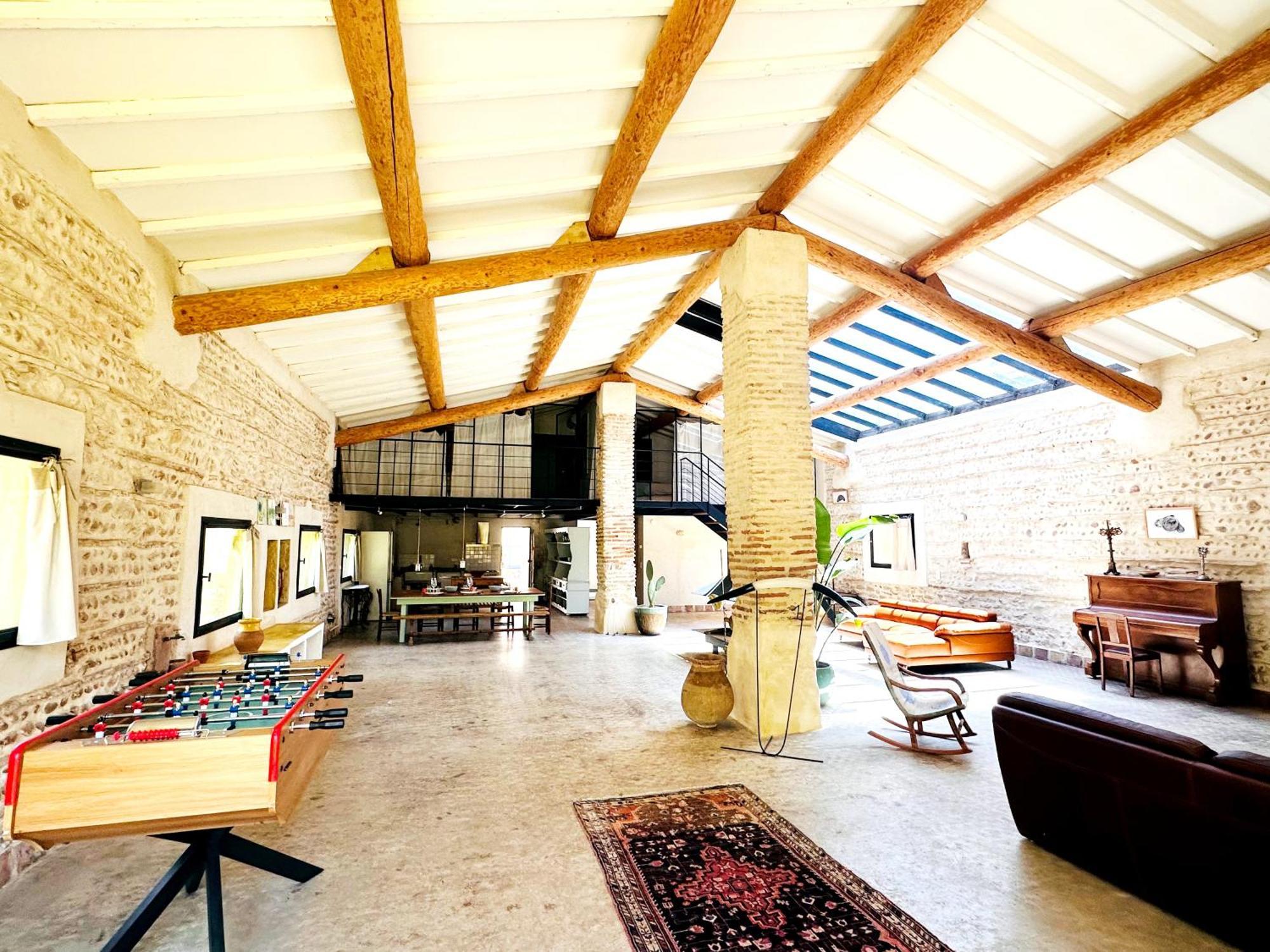 Magnifique Loft - Piscine - Tennis - Babyfoot นีมส์ ภายนอก รูปภาพ